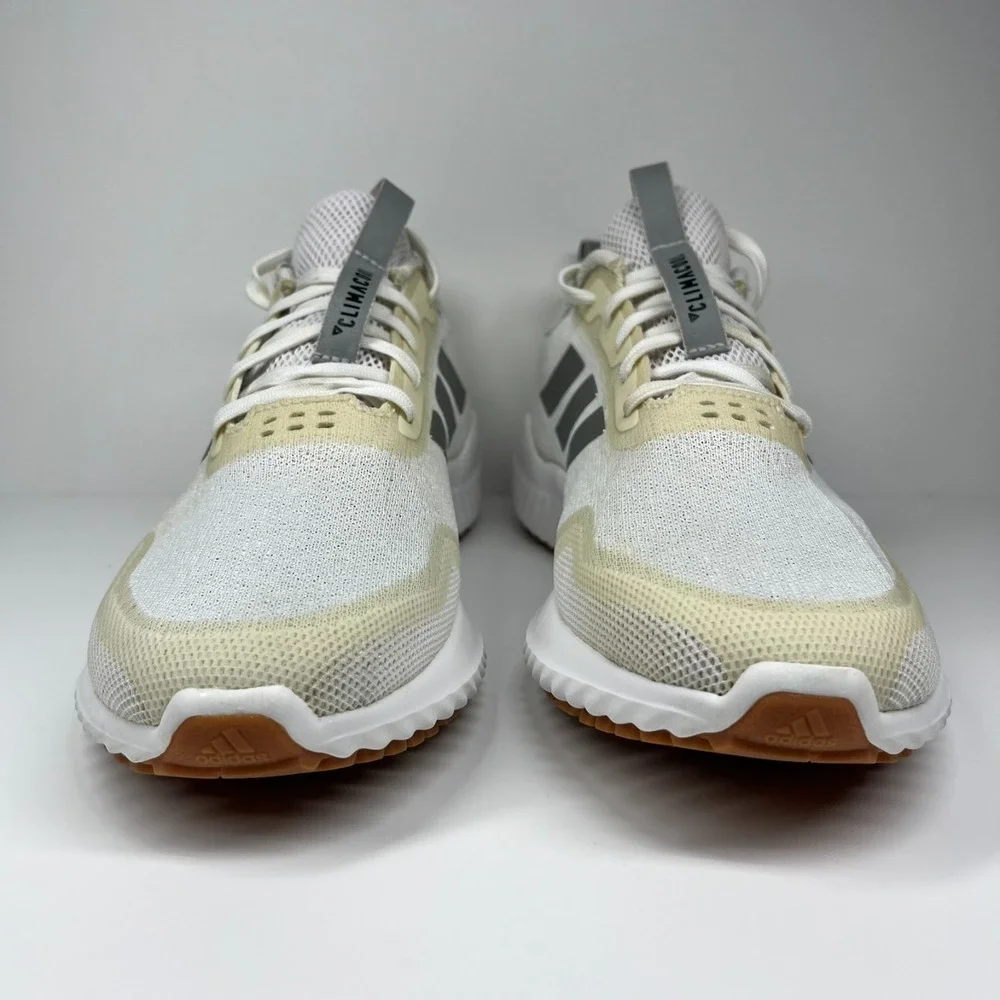 Adidas Edge Runner Shoes Men's Size 8 Climacool Athleisure White Cream Gum Soles